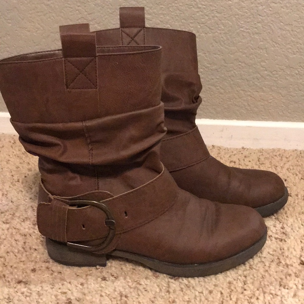 Madden Girl Ablee Modern Motorcycle Boot 7.5